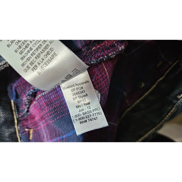 Natural Reflection Blue Dark Wash Skinny Stretch Denim Woman Jeans Size 6 - Picture 7 of 11